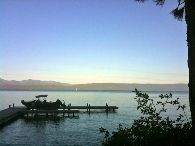 View from family cabin on Flathead Lake