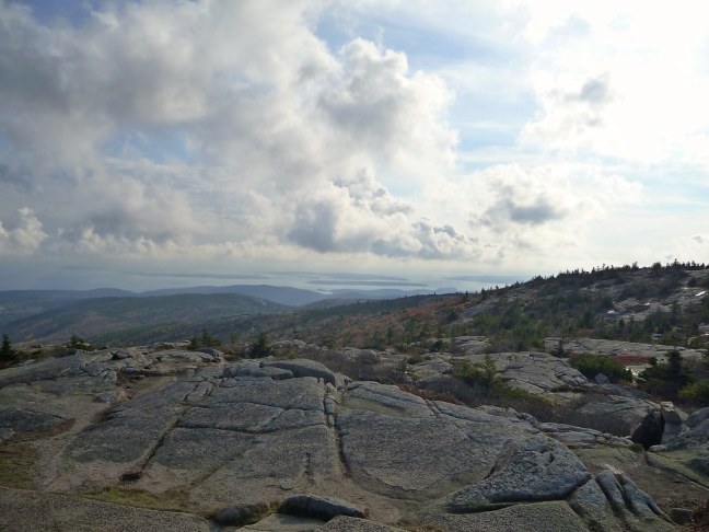 View from atop Cadillac Mountain