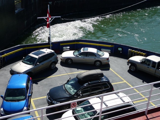 Ferry from Lévis to Québec City