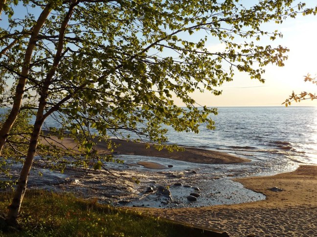 Hurricane River Meets Lake Superior