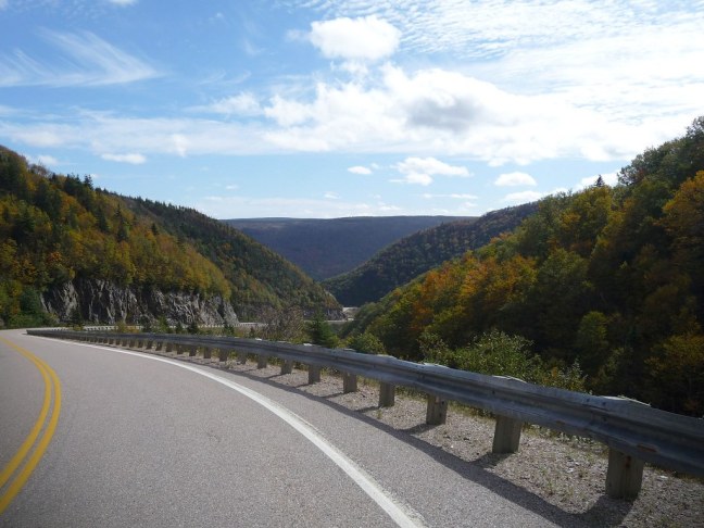 Cabot Trail on Cape Breton Island