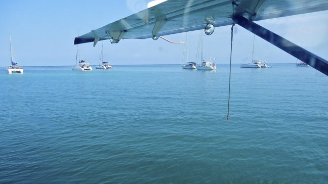 Taxiing at Dry Tortugas National Park