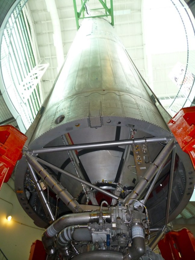 Actual Titan missile used to launch satellites
