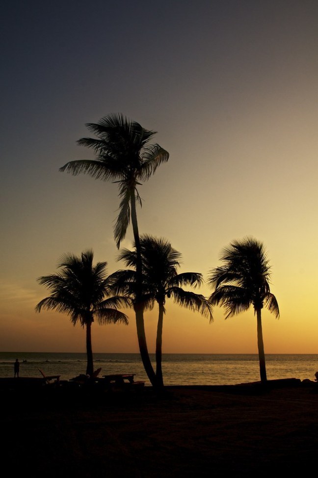 Sunset on Knight's Key