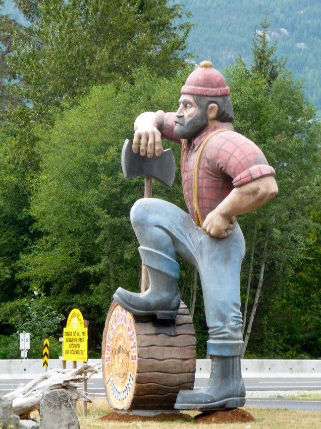 Visitor Center in Squamish, B.C.