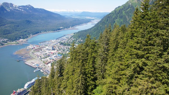 View from Mount Roberts Tramway