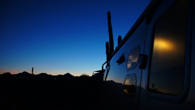 Campsite at McDowell Mountain Regional Park