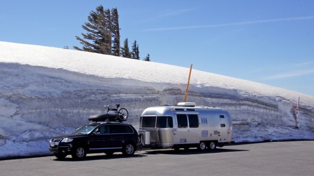Parking at Timberline Lodge