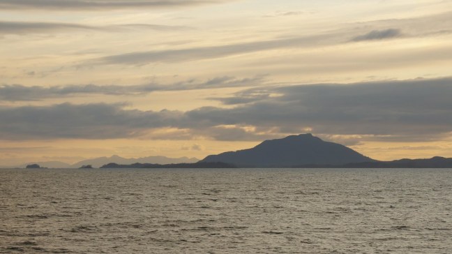 Typical view of open sea