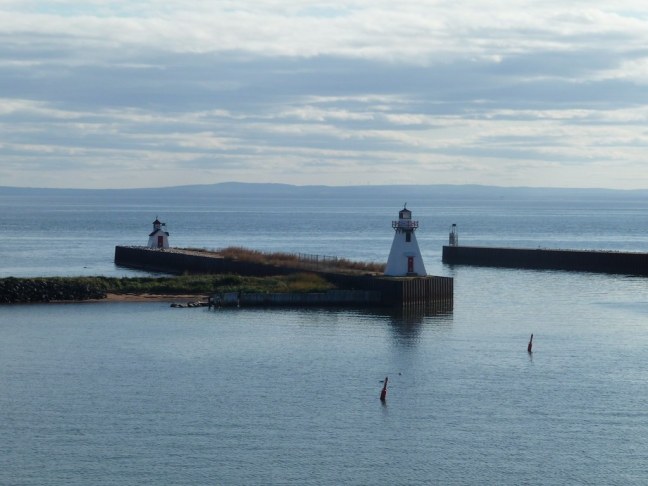 View from ferry at Wood Island