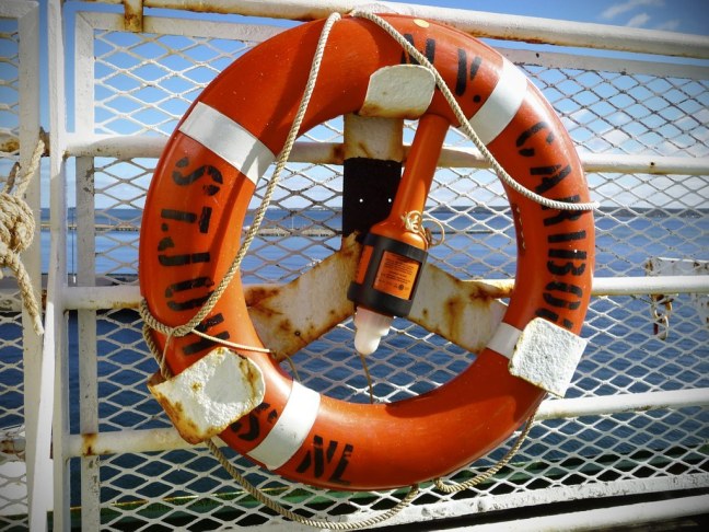 Aboard ferry to Newfoundland