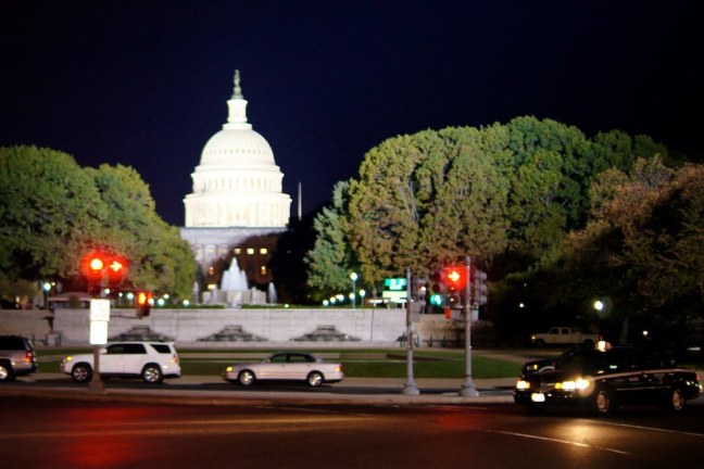 U.S. Capitol on Election Night