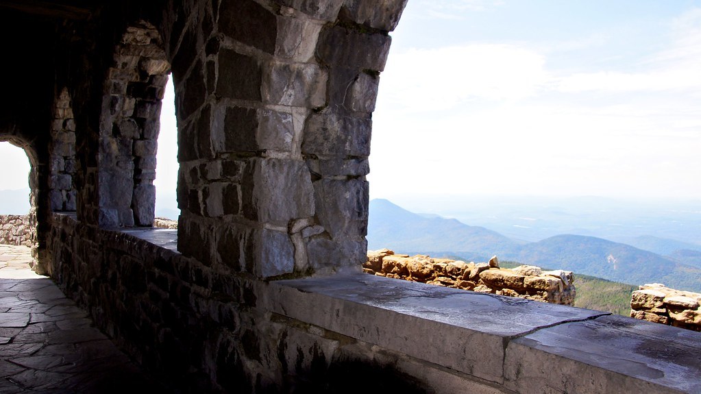 Inside castle atop Whiteface Veterans Memorial Highway