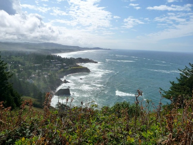 Along Highway 101 (near Devil's Punch Bowl)