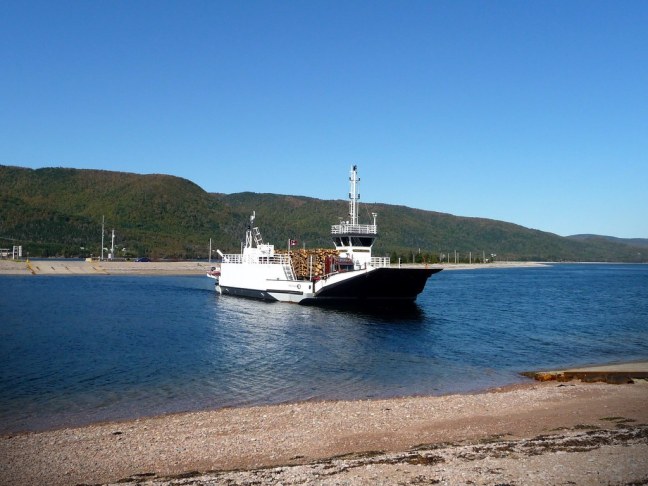 What has to be world’s shortest ferry ride in Englishtown (about 45 seconds)