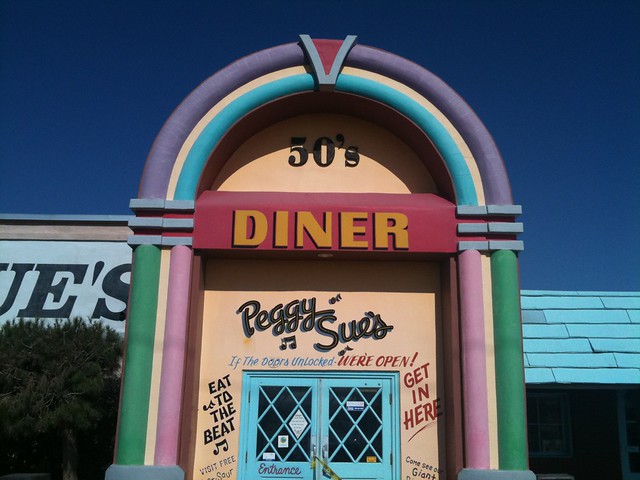 Peggy Sue's Diner near Barstow, California